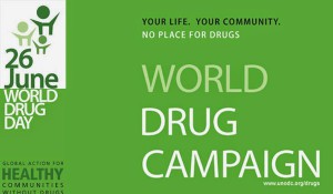 June 26: International Day against drug abuse and illicit trafficking