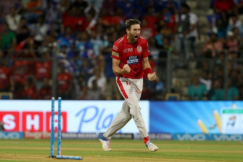 Andrew Tye of Kings XI Punjab