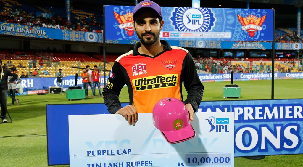 Bhuvneshwar Kumar- IPL 2021 Top 10 contenders for Purple Cap