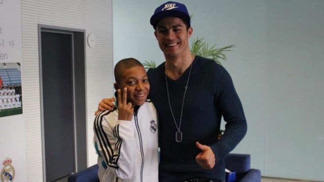 Cristiano Ronaldo's statment on Kylian Mbappe