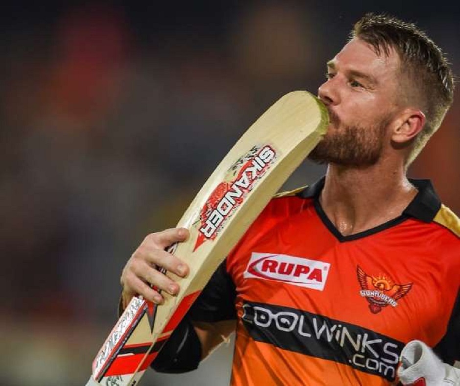 David Warner of Sunrisers Hyderabad 2019