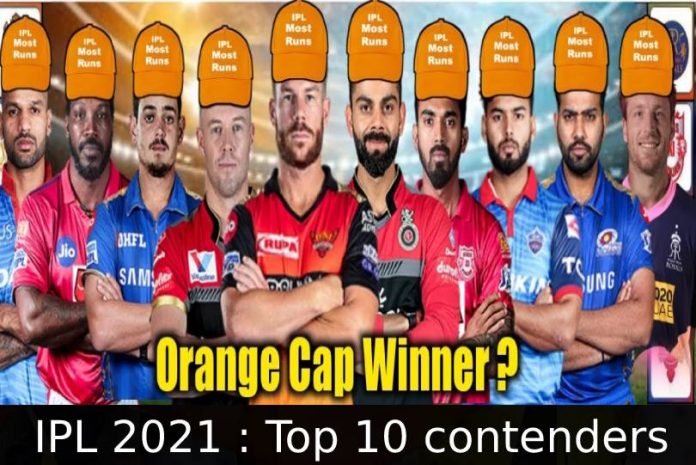 IPL : Top 10 contenders for Orange Cap