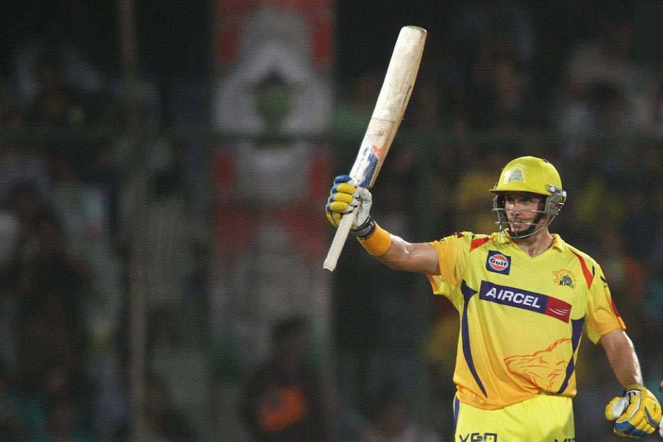 Michael Hussey of  Chennai Super Kings