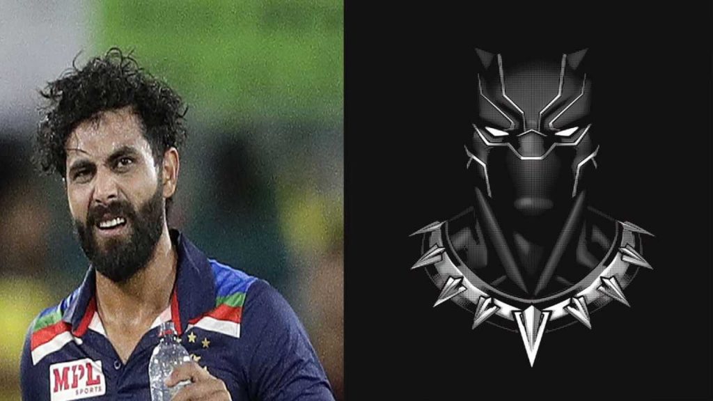 Ravindra Jadeja as Black Panther