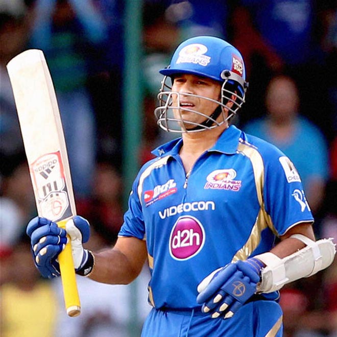 Sachin Tendulkar of Mumbai Indians