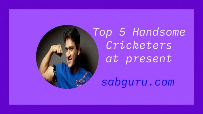 Top 5 Handsome Cricketers at present