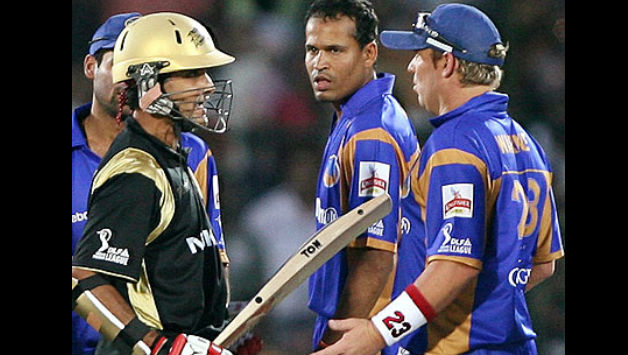 Sourav Ganguly and Shane Warne - IPL 2008