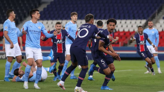 UEFA Champions League 2021 : Ist Leg PSG vs Manchester City Result and Highlights