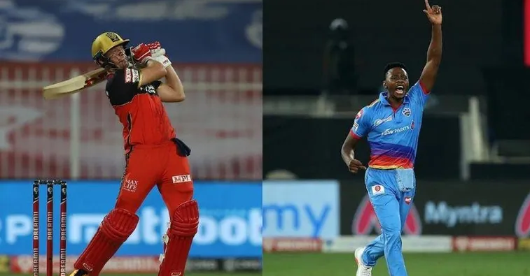 IPL 2021 : DC vs RCB Player Battle - AB Devillers vs Kagiso Rabada