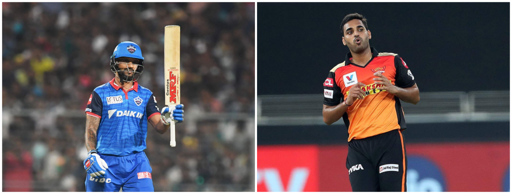 IPL 2021 : SRH vs DC Player Battle - Shikhar Dhawan vs Bhuvneshwar Kumar