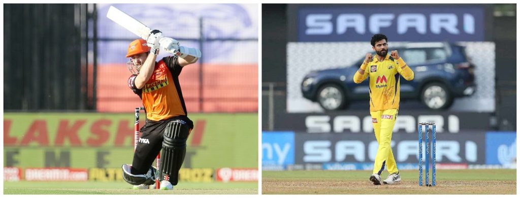 IPL 2021 : CSK vs SRH Player Battle - Kane Williamson vs Ravindra Jadeja