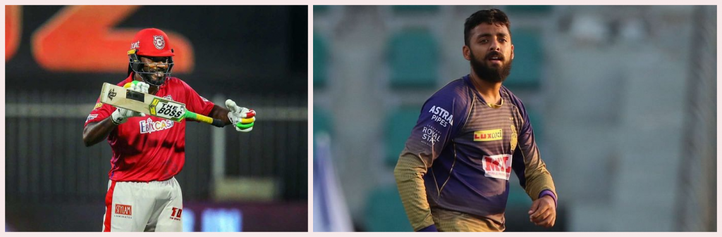 IPL 2021 PBKS vs KKR Player Battle - Chris Gayle vs Varun Chakravarthy