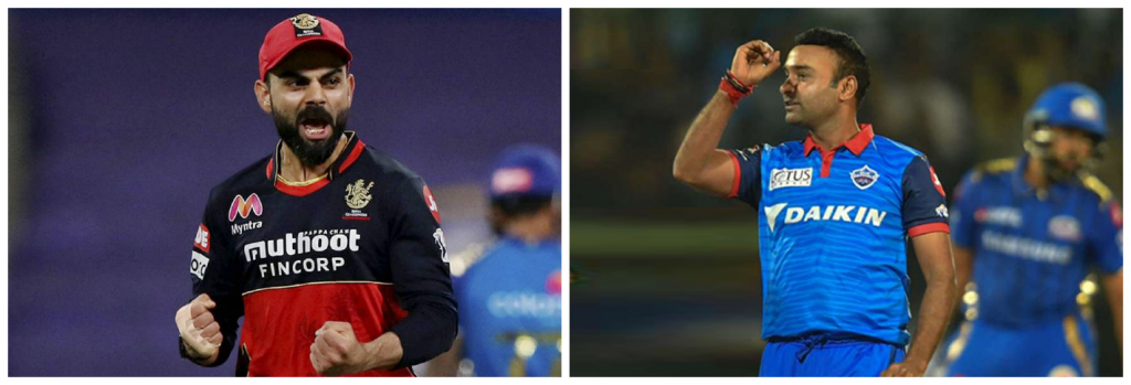 IPL 2021 : DC vs RCB Player Battle - Virat Kohli vs Amit Mishra