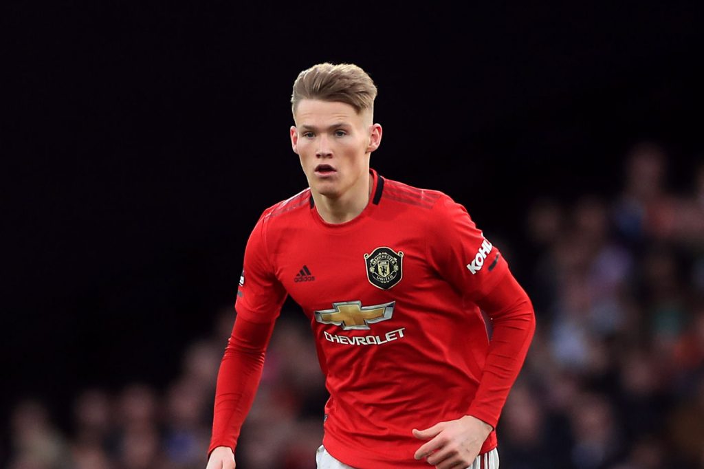 How Manchester United could lineup next season - Scott McTominay