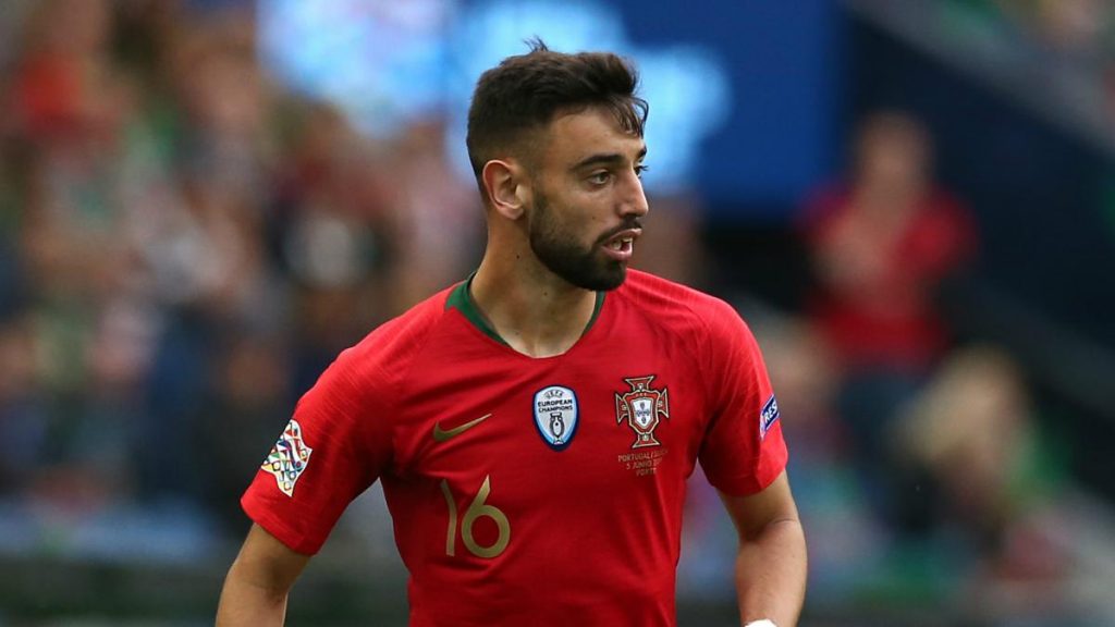 Portugal EURO 2020 Lineup - Bruno Fernandes