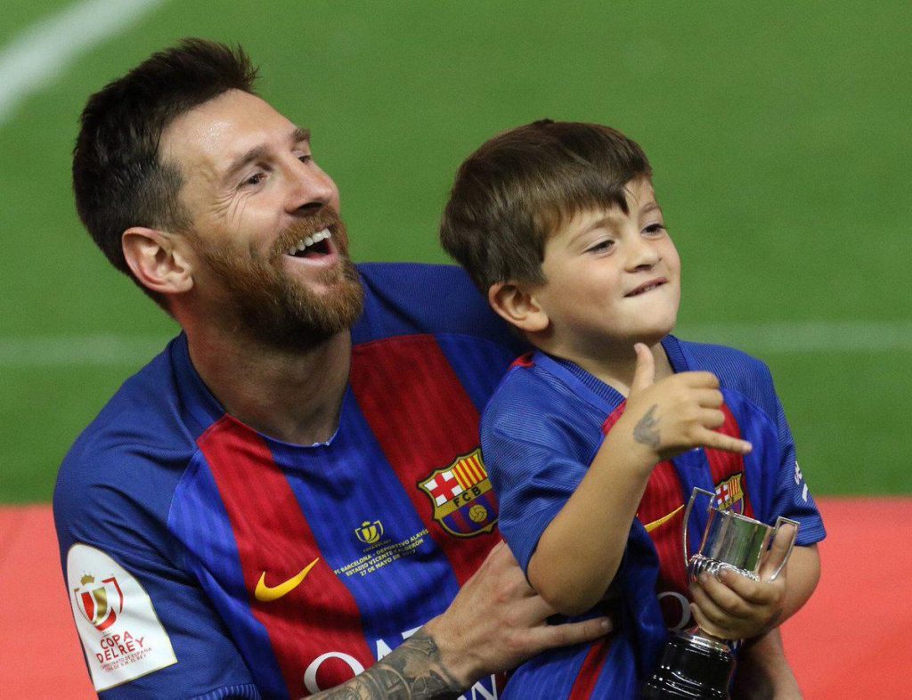 Lionel Messi Children - THIAGO MESSI