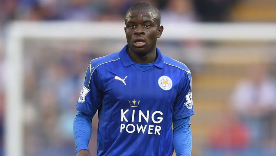 N'Golo Kante at Leicester City