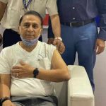 Sunil Gavaskar received the first dose of COVID-19 vaccine.