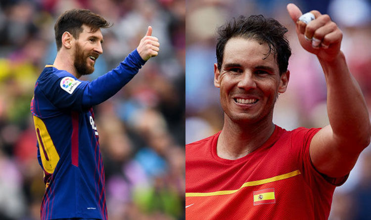 Lionel Messi congratulates Rafael Nadal for winning 2021 Laureus World Sportsman of the Year Award