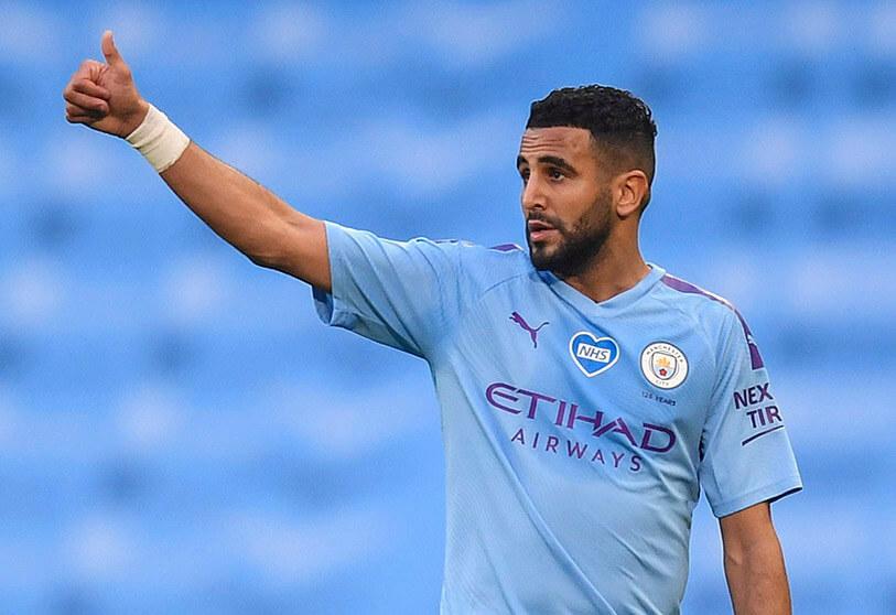 Right winger: Riyad Mahrez - Manchester City