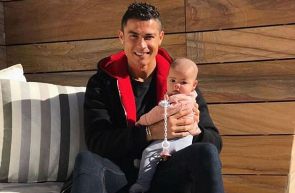 Cristiano Ronaldo Children : ALANA MARTINA