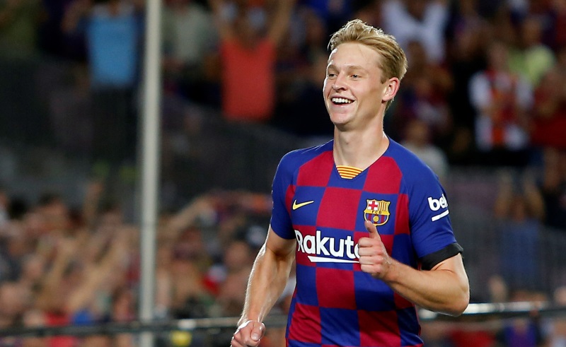 How Barcelona Could Line Up Next Season - Frenkie De Jong