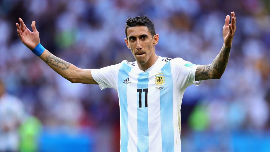 Argentina Copa America 2021 Lineup - Angel Di Maria