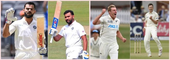 ICC World Test Championship Final : Virat Kohli and Rohit Sharma vs Kyle Jamieson and Trent Boult