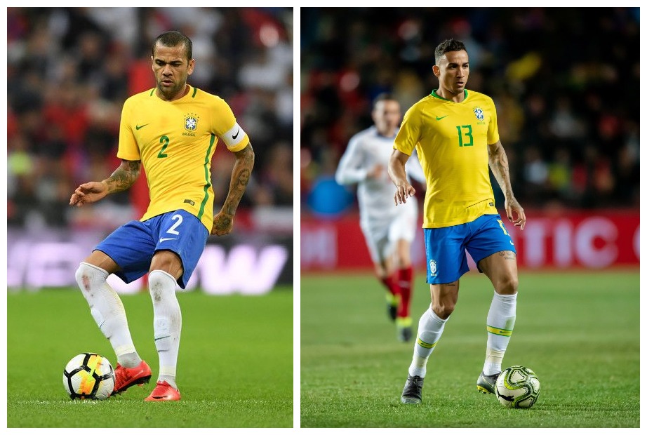 Brazil Copa America 2021 Lineup - Dani Alves or Danilo
