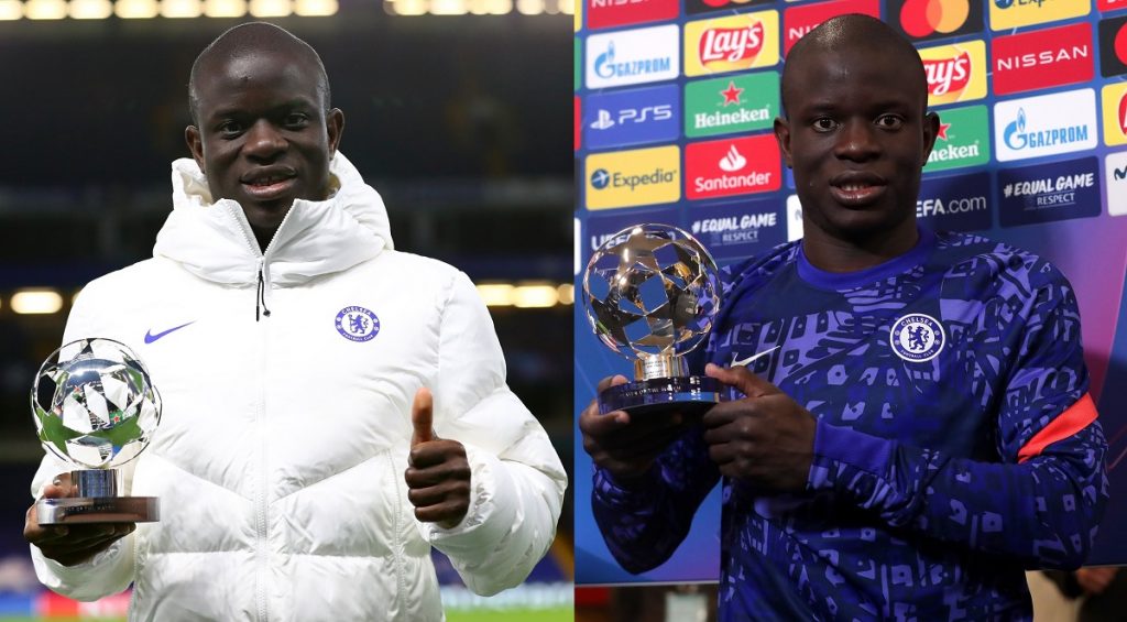 Central defending midfielder: N’Golo Kante, Chelsea