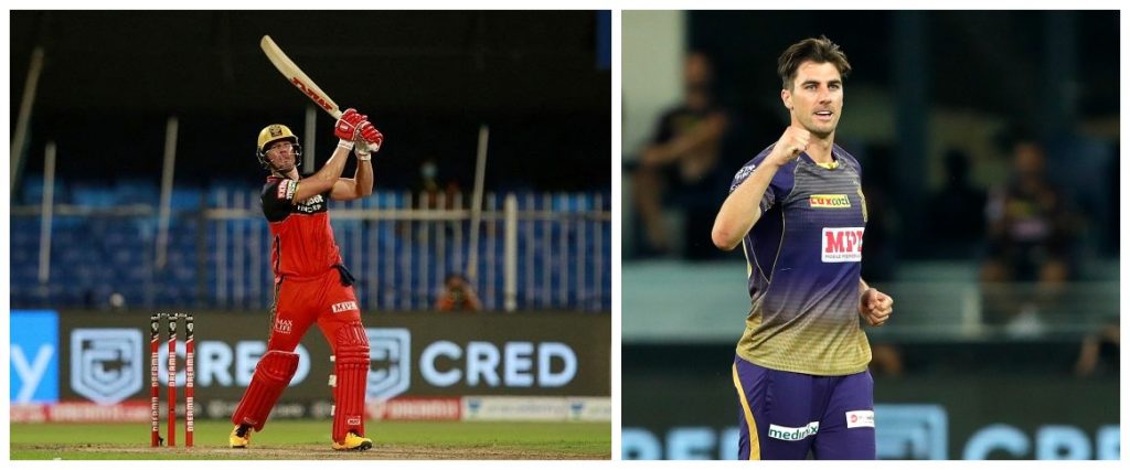 IPL 2022 : KKR vs RCB Player Battle - AB Devillers vs Pat Cummins