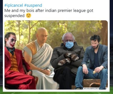 IPL suspended : Here are Top 10 IPL 2021 memes to make you smile