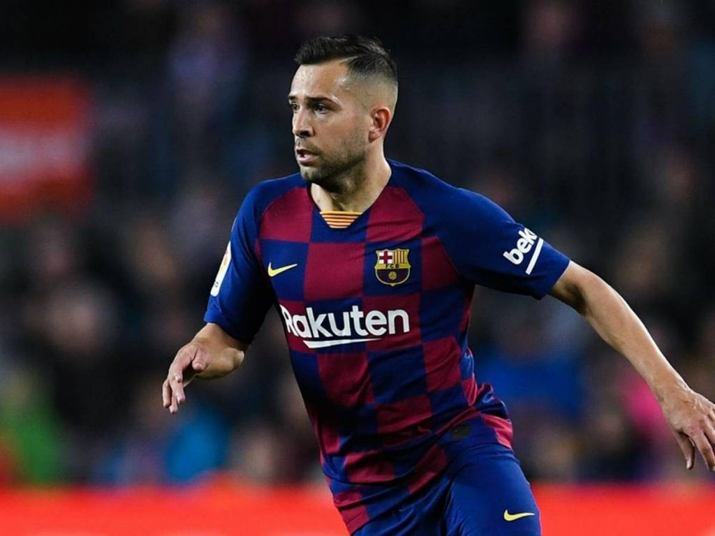 How Barcelona Could Line Up Next Season - Jordi Alba