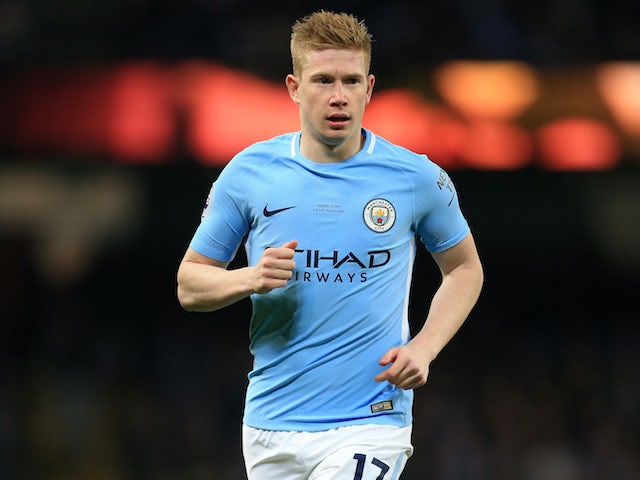 False-nine: Kevin de Bruyne - Manchester City