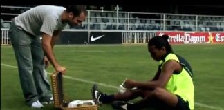 Watch the first video to reach one million views on YouTube : Nike Ronaldinho Crossbar Advertisement