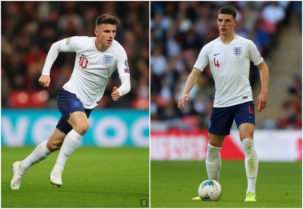 England EURO 2020 Lineup - Mason Mount or Declan Rice