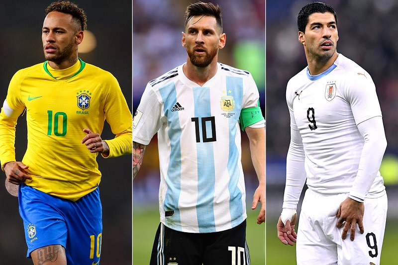 COPA AMERICA Best XI - Forwards