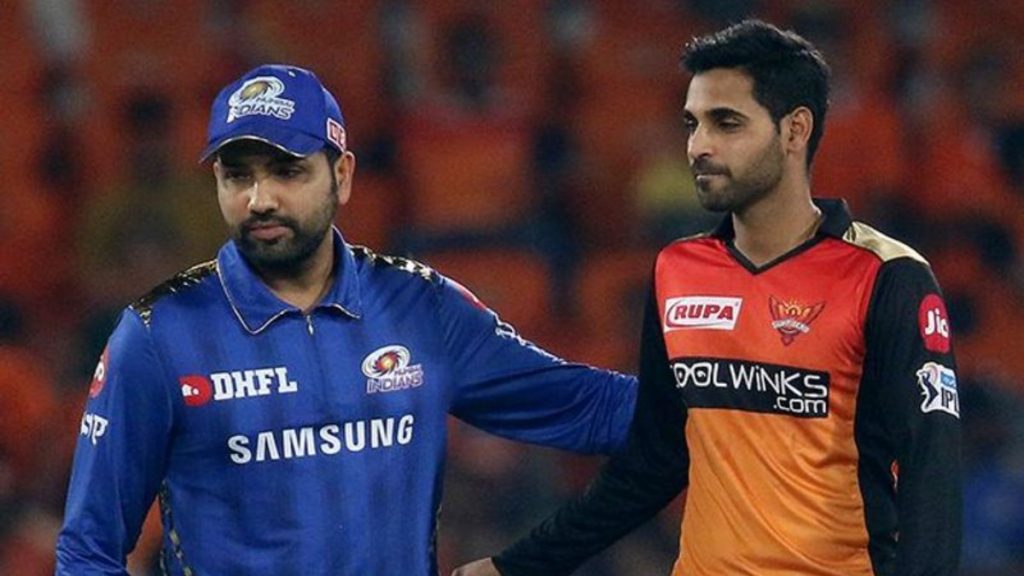 IPL 2021 : SRH vs MI Player Battle - Rohit Sharma vs Bhuvneshwar Kumar