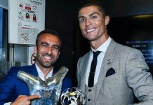 Who is Cristiano Ronaldo's best friend?
