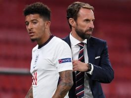 Why Jadon Sancho is not playing for England at EURO 2020 ?