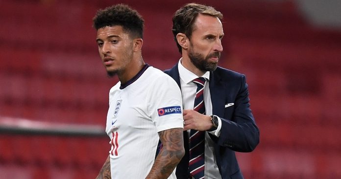 Why Jadon Sancho is not playing for England at EURO 2020 ?