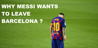 Why Messi wants to leave Barcelona after this season ?