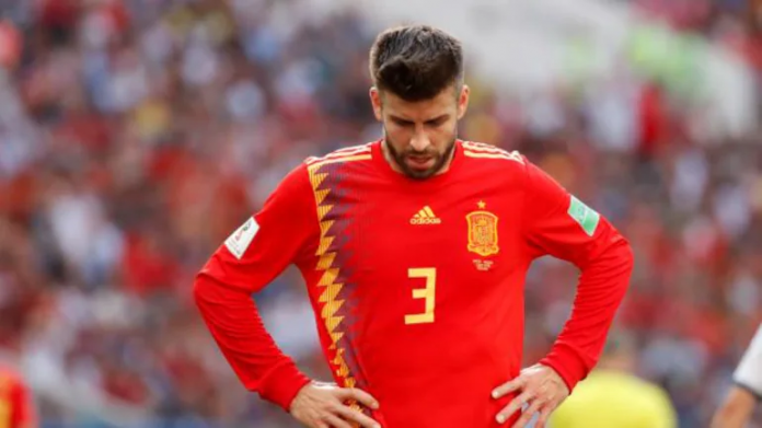 Why Gerard Pique is not playing for Spain?