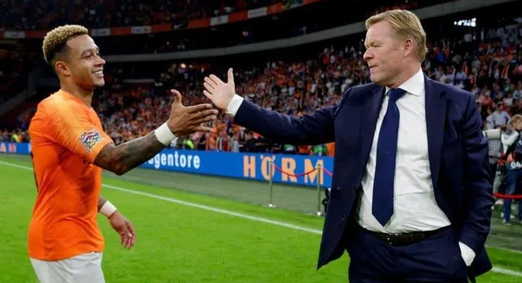 Memphis Depay and Ronald Koeman to reunite at FC Barcelona