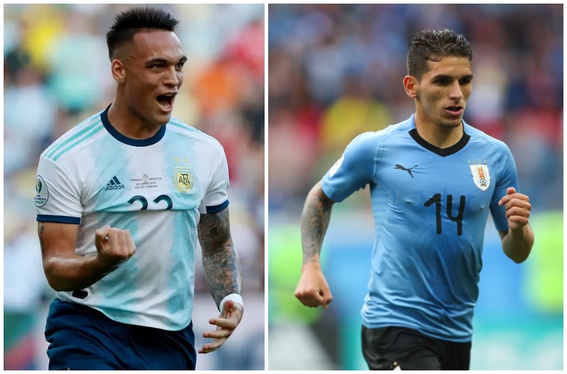 Argentina vs Uruguay Player Battle - Lautaro Martínez vs Lucas Torreira