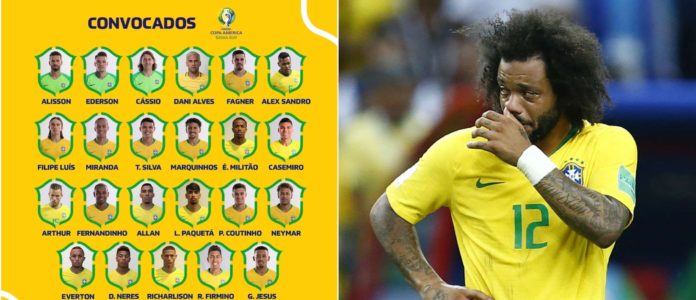 Why Marcelo is not included in Brazil squad for World Cup 2022?