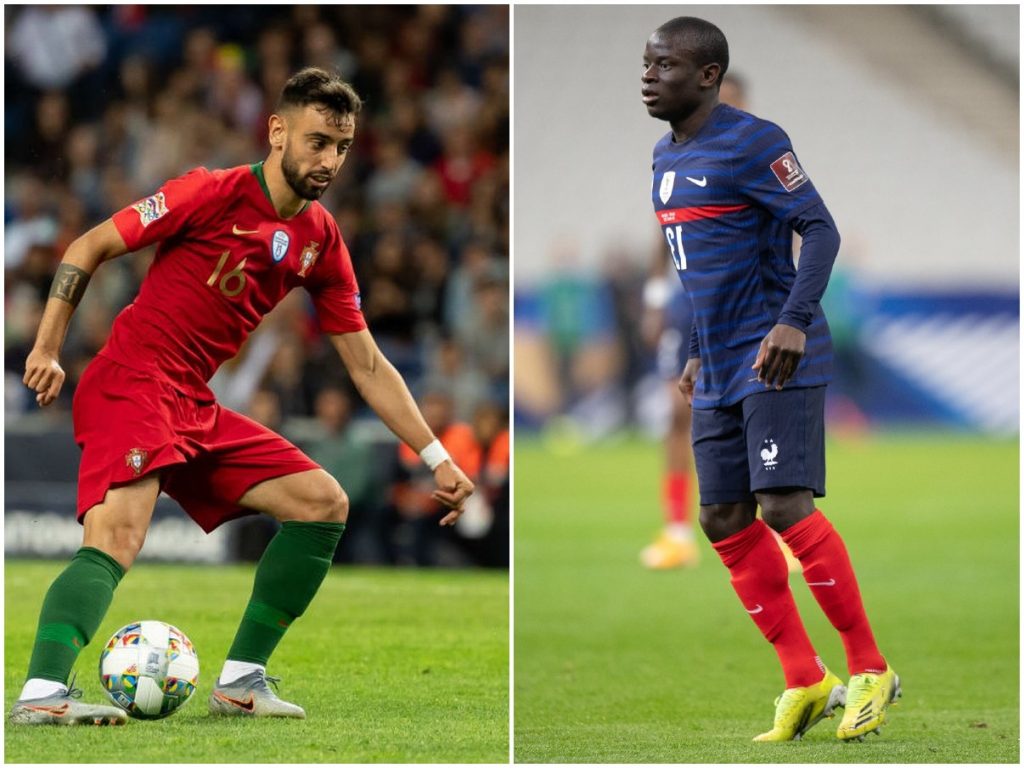 UEFA EURO 2020 : Portugal vs France Player Battle - NGolo Kante vs Bruno Fernandes