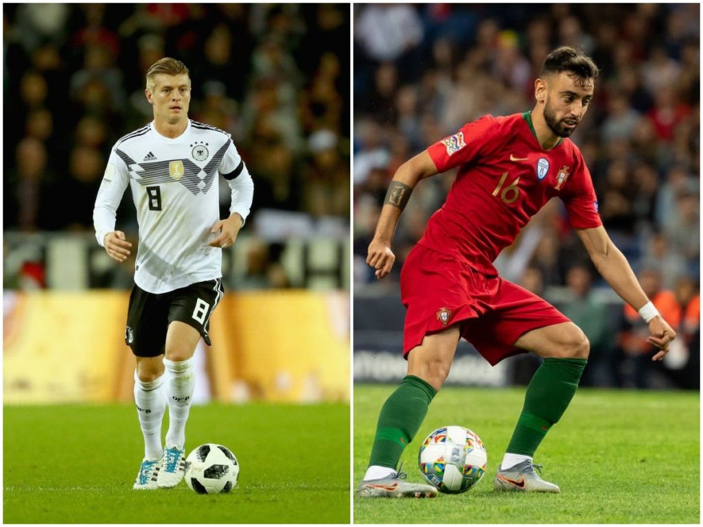 Portugal vs Germany Player Battle - Toni Kroos vs Bruno Fernandes
