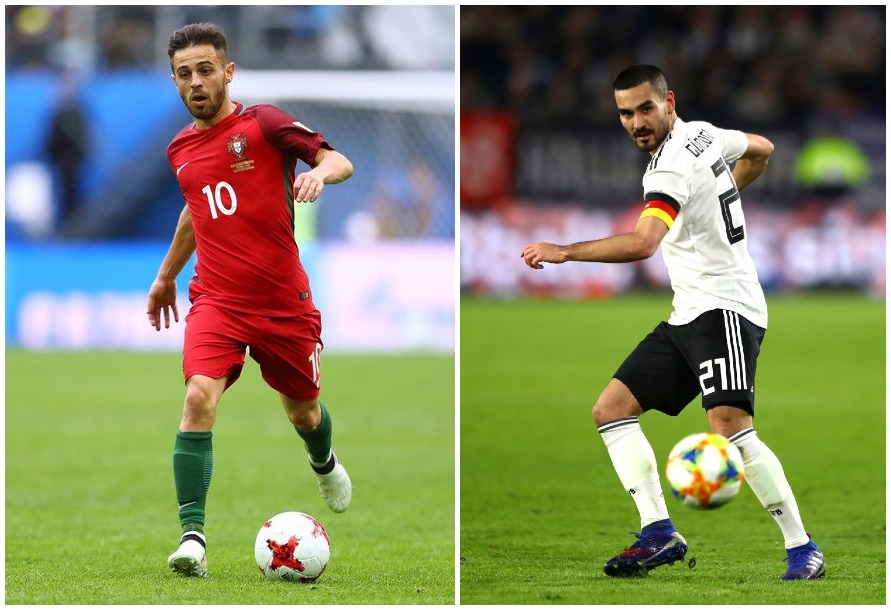 Portugal vs Germany Player Battle - Bernardo Silva vs Ilkay Gundogan