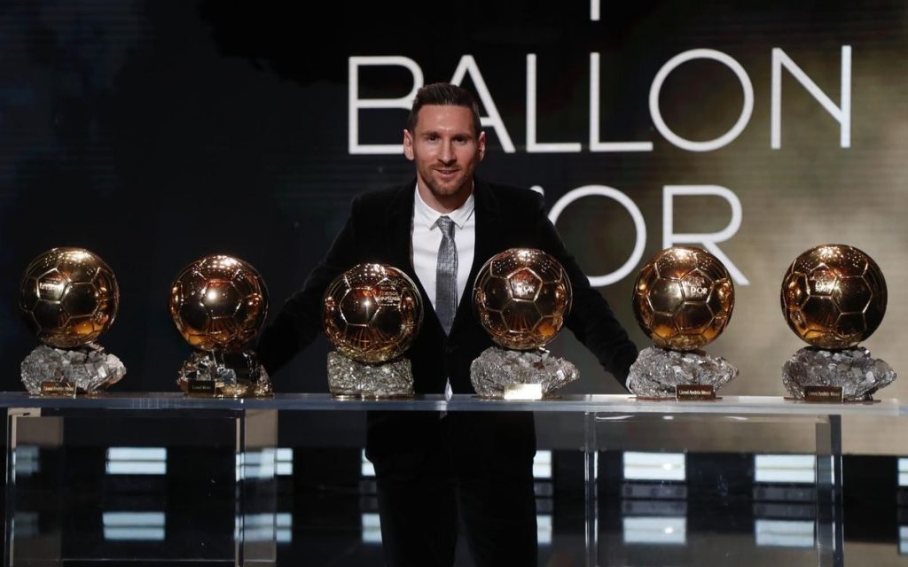 Ballon d'or for Lionel Messi